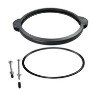 Générique Pool Filter Clamp, Heavy-Duty Leakproof Valve Clamp Assembly, Durable Replacement Accessory for Outdoor Filtration Systems in Swimming Pools, Spas, Gardens, Backyards, and Lawns