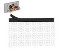 Générique Pool Filter Cover - Magnetic Heavy Duty Skimmer Cover Protective Net Plate for Inground Pool Filtration Debris Leaf Trap Easy Install Remove Cleaner