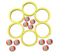 Générique Pool Floating Throwing Toy, Lightweight Tossing Ball Set, Soft Safe Toys, Fun Outdoor Activity Accessories, Floating Water Game for Kids, Swimming Birthday Thanksgiving Holidays