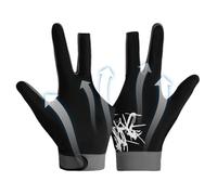 Générique Pool Glove - Pool Billiards Mitten, Breathable Anti-Slip Left-Hand Glove, Multipurpose Billiard Accessory, Lightweight Cue Mitt for Practice, Comfortable and Game Playing