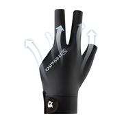 Générique Pool Gloves | Non-Slip Breathable Billiards - Soft Lightweight for Men, Women, Teens, Ideal Beginners & Enthusiasts, Improve Shot Accuracy, Comfortable Durable, Table Accessory