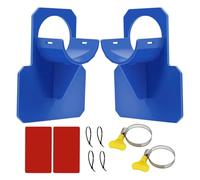 Générique Pool Hose Holder, Swimming Hose,3.94x3.03 inches Blue Support Brackets Hook Stand Replacement Tool, Tube Attachments for Deck, Garden, Backyard, and Portable Water Container
