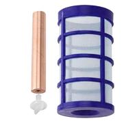 Générique Pool Ionizer Copper Replacement - Mineral Electrode Rod for Water Purification | Solid Copper Core with Resistant Design, Helps Reduce Algae Growth for Spa Hot Tub and Swimming Pool Care