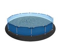 Générique Pool Liner Pad - Heavy Duty Non Slip Waterproof Ground Cloth Strong Puncture Protection Pool Base Pad for Home Garden Yard Patio Lawn Polyester Geotextile