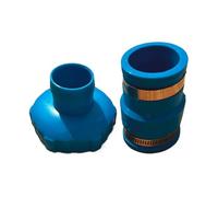 Générique Pool Schlauchverbinder - 5cm Ersatz Kopplung Manschette, Skimmer Filterpumpe Anschluss | Automatisches Poolreiniger Zubehör Für Zuhause Schwimmbad Reinigung Reparaturteil