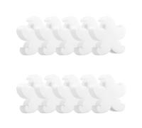 Générique Pool Scum Absorber, 10 Piece Cleaning Filter Sponge Oil Dirt Absorber for Hot Tub Spa Feature, Water Cleaner for Pool Kitchen Bathroom Home Patio Lawn Garden Outdoor Maintenance Use