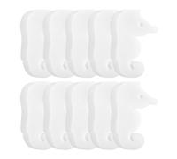 Générique Pool Scum Absorber, 10 Piece Cleaning Filter Sponge Oil Dirt Absorber for Hot Tub Spa Feature, Water Cleaner for Pool Kitchen Bathroom Home Patio Lawn Garden Outdoor Maintenance Use
