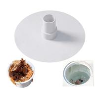 Générique Pool Skimmer Vacuum Plate - in Ground Vacuum Replacement, Compatible Adapter Disc | Durable Skimmer Suction Accessory Equipment, Easy Install Round Plate Design for Swimming Pools