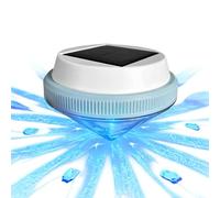 Générique Pool Solar Lights, Waterproof RGB Color Changing Lamp, 4.2x4.5x2.9 inch LED Light with Floating Build, Solar-Powered Pool Decor, Festive Backyard Style, Lights for Hot Tubs and Pond