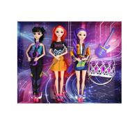 Générique Pop Demon Hunters Figurine Jouet French Accessoires Décorations Rumi/Mira/Zoey Set 6 Pieces PVC Mini Figurines, Set Toys Collection Cute Unique and Fun for K-Pop Hunters Fans Birthday Gifts