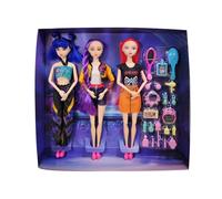 Générique Pop Demon Hunters Jouet Accessoires Figurine Décorations Rumi/Mira/Zoey Set 6 Pieces PVC Mini Figurines, Set Toys Collection Cute Unique and Fun for K-Pop Hunters Fans Birthday Gifts