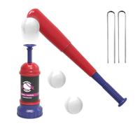 Générique Pop Tee Baseball - Portable Fun T-Shaped Batting Tee | ABS Outdoor Play Equipment Suitable for Boys Youth Outdoor Backyard Indoor Birthday Party Summer Camp Sports Play