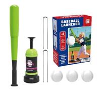Générique Pop Tee Baseball - Portable Fun T-Shaped Batting Tee | ABS Outdoor Play Equipment Suitable for Boys Youth Outdoor Backyard Indoor Birthday Party Summer Camp Sports Play