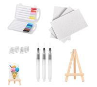 Générique Popart Create Dimensional Art Magic, 3D Foam Puffy Popcorn Drawing Texture Painting Kit With Puffy Paint Effect,DIY Bubble Drawing Pens Art Supplies For Paintings Craft (#01)