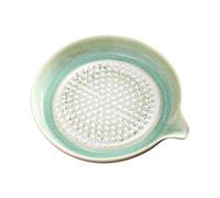 Générique Porcelain Pulp Maker, Manual Puree System, 6.3 inches Lightweight with Glazed, Ergonomic Finger Support Bowl, Vegetable Dish with Grooved Rim, Onion Pulper for Home Kitchen Meal Prep