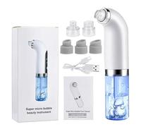 Générique Pore Sucker, Electric Pore Vacuum Remover Tool with 3 Adjustable Suction Modes, Facial Extractor for Blackhead Removal, Travel Skincare Device for Men Women Daily Night Home Use 4.5x8x20cm