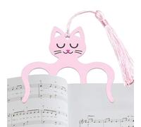 Générique Portable Book Clip, Decorative Cute Page Spreader, Sheet Music Clip for Cookbook Notebook Planner Paper Document, Reading Accessory for Women Men Kids Home Office School Library