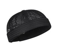 Générique Portable Breathable Cap, Mesh Headwear Beanie, 4.33in Lightweight No Brim Design with Airflow Comfort, Summer Cooling Hat, Flexible Fit Cover, Outdoor Use for Running Activities