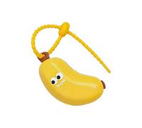 Générique Portable Brush Cover - Tooth Case for Travel Hygiene | PE with Cute Banana Design, Protective Compact Style, Keeps Toothbrush Clean for Kids, Adults, Outdoor, Activities, Daily, Routines