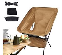 Générique Portable Camping Chairs, Ergonomic Beach Seat,Oxford Cloth, Aluminium Alloy Folding Design, Comfortable Outdoor Sport Chair for Travel, Ideal for Camping and Beach Use, 58x52x66x34cm