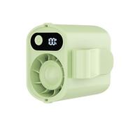 Générique Portable Car Fan - 100 Speeds Quiet Air Cooler, Digital Display Unit with 360-Degree Rotation, Lightweight Hardware, Adjustable Stepless Wind Control, for Trip Beach Fishing Hiking