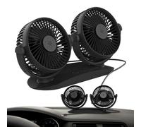 Générique Portable Car Fan | Strong Wind 360-Degree Rotation