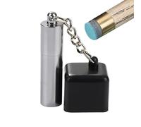 Générique Portable Chalk Holder, Non-Slip Cue Protector, 2-in-1 Scuffer Tool, Billiard Enthusiast Training Club Accessory, Game Room Practice Match Event Organizer, Utility Gear for Pool Players