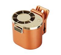 Générique Portable Clip Fan, Bladeless Personal Cooling Fan, 360 Rotating Clamp Fans with Strong Grip Design, Lightweight Cooling Accessory, Fans with Minimal Style, Travel Use for Car