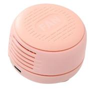 Générique Portable Clip Fan Mini Silent Bladeless Wearable Fan 3 Speed Adjustable Small Hanging F́an Can Be Clipped On Shirt Or Waist For Outdoor Travel Office Use