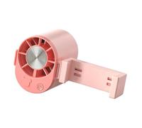 Générique Portable Clip On Fan - 3-Speed Hands Free Rechargeable Cold Wind Blower | Portable Cooling Fans | Desk Fan For Summer Travel Beach Camping Outdoor Belt Waist Desk Office