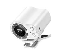 Générique Portable Clip On-Fan, Car Cooling-Fan, LED Display-Fan