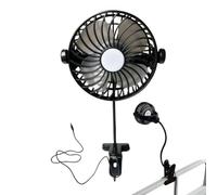 Générique Portable Clip On Fan, Flexible Gooseneck Fan, USB Clip Fans