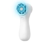 Générique Portable Cooling Fan, Handheld Display Fan, Quiet Air Blower Device, 100 Speed Adjustable System Compact for Travel School Commuting Beach Dorm Boys Girls Teens Adults Use Kit System