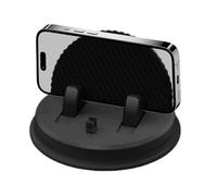 Générique Portable Dash Phone Stand - 360-Degree Rotating Holder, Anti-Slip Suction Mount, Cable Management for Smartphones, Hands-Free Driving, Car Office Travel, Safe Easy Use