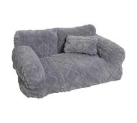 Générique Portable Dog Couch - Pet Lounge Furniture, Luxury Soft Sofa with Removable Padding & Supportive Structure for Apartments, Cages, Indoor Relaxation and Multi Breed Pets