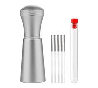 Générique Portable Espresso Whisk - Aluminum Alloy, Adjustable Distributor