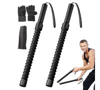 Générique Portable Exercise Workout Battle Ropes,Strength Training Tool, Muscle Building Cords, Lightweight Spring Sticks for Fitness