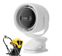 Générique Portable Fan - Clip On Rechargeable 100-Speed Cooling