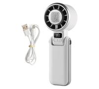 Générique Portable Fan Handheld Quiet Cooling Turbo 5 Speeds