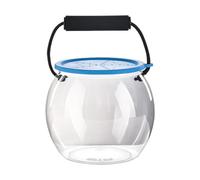 Générique Portable Fish Tank, Transparent Fish Bucket, Leak-Proof Storage Box, Foldable Design, Reinforced Handles, 30l Ideal for Kayak Fishing, Tournament Weighing, Bait Storage
