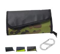 Générique Portable Fishing Lure Multi-Layer Storage Bag with Buckle, Multi-Function Fishing Tackle Storage Bag, Waterproof Soft Bait Binder for Rigs,Hooks,Sinkers Storage (A)