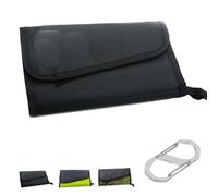 Générique Portable Fishing Lure Multi-Layer Storage Bag with Buckle, Multi-Function Fishing Tackle Storage Bag, Waterproof Soft Bait Binder for Rigs,Hooks,Sinkers Storage (C)