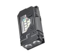 Générique Portable Flashlight, 3-Level LED Light, Hands-Free Running Flashlight for Camping Hiking, Sturdy Compact Outdoor Torch, Home Fishing Night Walking Survival Adventure