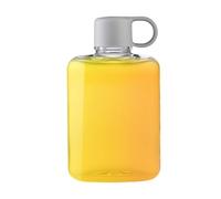 Générique Portable Flat Water Bottle - 360ml Flat Portable Purse Square watter Cup, Tritan Travel Flask Mug, Sleek Reusable Water Drinking Cup For Outdoors Hydration Purse Gym, Fitness And Camping