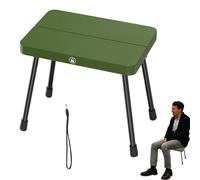 Générique Portable Folding Chair, Outdoor Lightweight Seat, Aluminum Alloy Stool, Compact Small Bench, 11.42x7.87x9.84 inches, Ideal for Travel, Fishing, Beach, Picnic, Games, Classroom