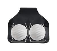 Générique Portable Golf Pouch, Organizer Dispenser Removable Clip, 6 inches Durable Ball Sack with Zipper Closure, Golf Accessory for Women Men Travel Tournament Range Practice Golfing