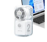 Générique Portable Handheld Fan | 2000mAh Wind | 5-Speed Type-C Charging
