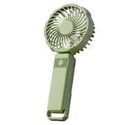 Générique Portable Handheld Fan Mini Personal Cooling Fan ABS Quiet Desktop F́an With 3 Speed Settings 800mAh Type C Rechargeable Design For Home Office Travel Camping Hiking Lightweight Outdoor Use