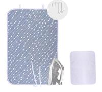 générique Portable Ironing Pad Large Covers with Padding,Heat Resistant Alternative Cover,Table Top(19x28 inch (72x48 cm))