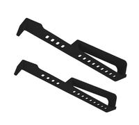 Générique Portable Laptop Stand, 3D-Printed Ergonomic Split Computer Riser | 9.2 x 0.9 in Two-Piece Ventilated Stand, Non-Slip Adjustable Width Holder, Lightweight Travel Accessory for Desk and Office